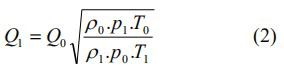 丙烯流量計氣體標(biāo)況工況換算公式